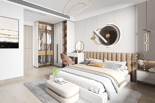 Master bedroom wardrobe design by Innovation RAC